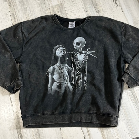 Disney Tops - Disney The Nightmare Before Christmas Sweatshirt Size Small